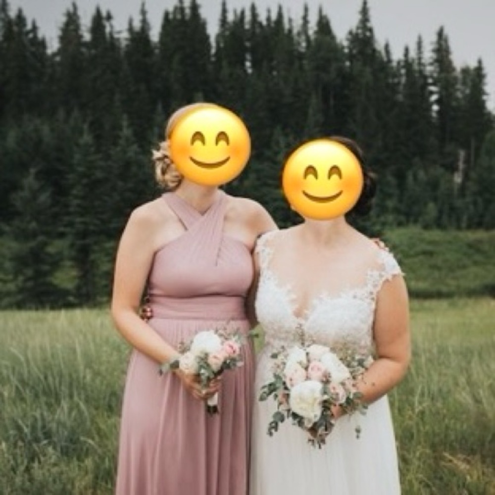 David's Bridal | Maid of honour maxi dress
